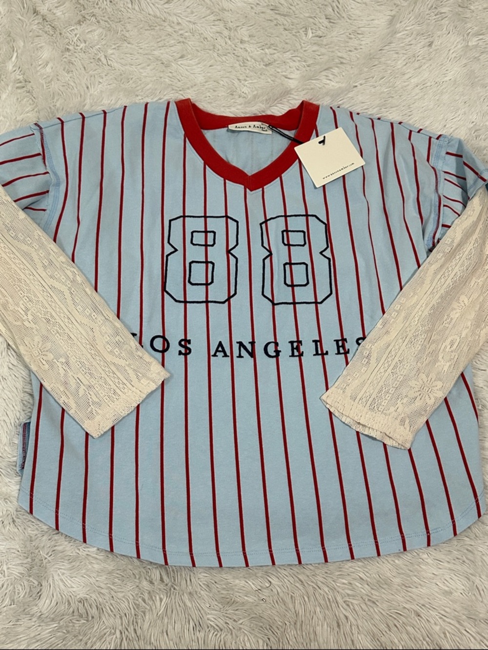 ❤️ NWT Aaron & Amber Layerd Look Shirt